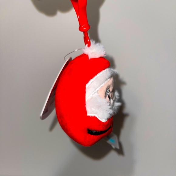 Nick the Santa Claus 3.5"  Squishmallow Clip Stuffed Plush - Picture 3 of 5
